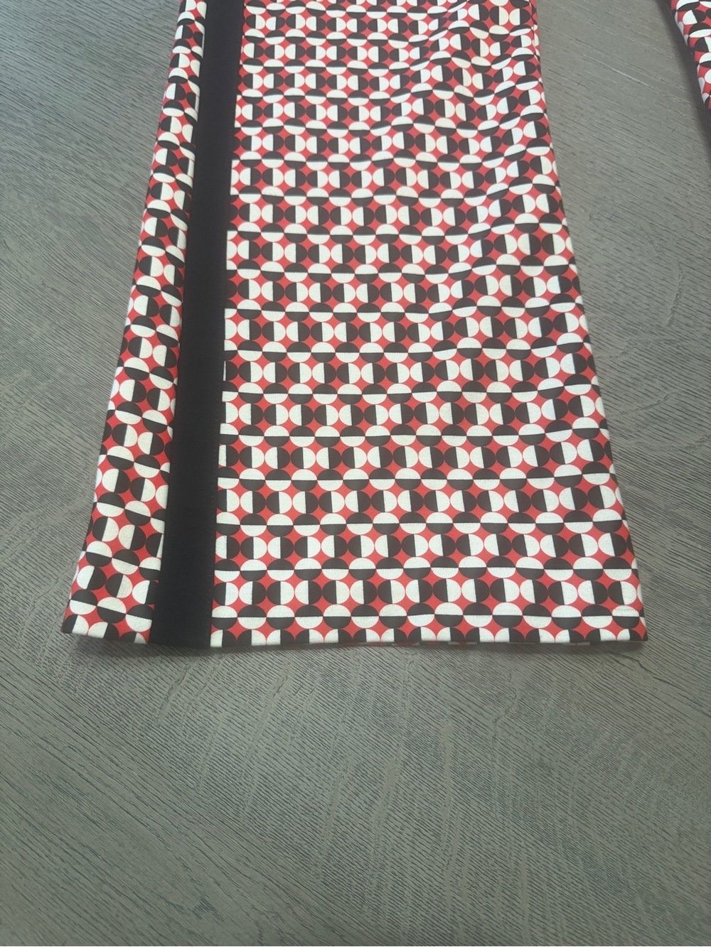 Maeve Anthropologie Red Black and White Bootcut Pull On Trouser Size S - Picture 10 of 10